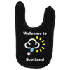 scottish weather Baby Bibs