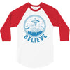 alien up 3/4 Sleeve Shirt