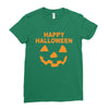 happy halloween...., Ladies Fitted T-Shirt