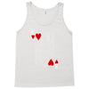king of hearts playing card Tank Top
