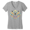 sea the symmetry Women's V-Neck T-Shirt