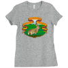 save the jackalopes! Ladies Fitted T-Shirt