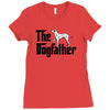 the dogfather dalmatian Ladies Fitted T-Shirt