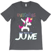 unicorns are born in june T-Shirt