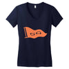go flag Women's V-Neck T-Shirt
