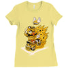wario Ladies Fitted T-Shirt