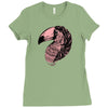 guacamaya bird amazonas wings Ladies Fitted T-Shirt