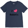i love robots V-Neck Tee