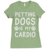 pet dog ladies slogan Ladies Fitted T-Shirt