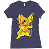 pikacu Ladies Fitted T-Shirt