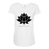 namaste Maternity Scoop Neck T-shirt