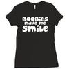 boobs Ladies Fitted T-Shirt