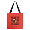 christmas reindeer dabbing Tote Bags