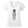 astronaut Women's V-Neck T-Shirt