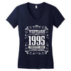 vintage made in 1995 perfectly aged a living legend Women's V-Neck T-Shirt