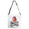 let's go camping Adjustable Strap Totes