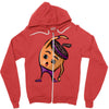 health nut Zipper Hoodie