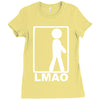 lmao laughing Ladies Fitted T-Shirt