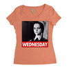 wednesday addams Women's Triblend Scoop T-shirt