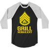 grill sergeant military 3/4 Sleeve Shirt