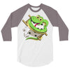 funny snake 3/4 Sleeve Shirt