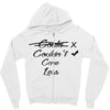 couldn&rsquo;t care less Zipper Hoodie