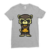 angry raccoon Ladies Fitted T-Shirt