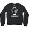 0 100 real quick Crewneck Sweatshirt