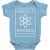 particle physics funny pun Baby Onesie