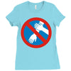 no quenelle! Ladies Fitted T-Shirt