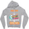 walk away i have anger issues Zipper Hoodie