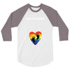 Worth The Wait Baby Foot 3/4 Sleeve Shirt