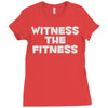 witness the fitness Ladies Fitted T-Shirt