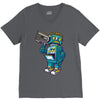 robot kicks V-Neck Tee