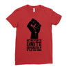 introverts unite separately in your own homes Ladies Fitted T-Shirt