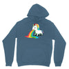 where rainbows come from (green) Hoodie