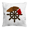 65. jacks backk 027 Throw Pillow