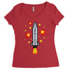 apollo 11 Women's Triblend Scoop T-shirt