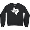 home texas outline Crewneck Sweatshirt