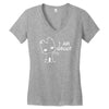 baby groot Women's V-Neck T-Shirt