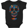 loco coco skul Baby Bodysuit