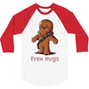 hug a wookiee 3/4 Sleeve Shirt