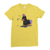 hit me Ladies Fitted T-Shirt