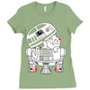r2 d mew Ladies Fitted T-Shirt