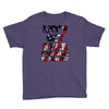 star spangled hammered Youth Tee