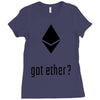 got ether ? Ladies Fitted T-Shirt
