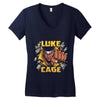break the wall Women's V-Neck T-Shirt