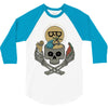 summer skull 3/4 Sleeve Shirt