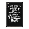 drink wine &amp; watch christmas movies iPad Mini 4
