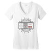 nintendo classically trained Women's V-Neck T-Shirt